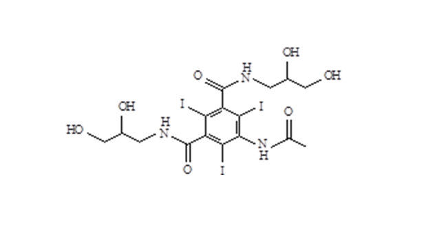 Iohexol-Zwischenprodukt 5-Amino-N,N'-bis(2,3-dihydroxypropyl)-2,4,6-triiodo-1,3-benzoldicarboxamid